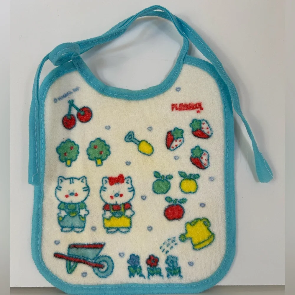 🦋 5/$25 - Playskool Hasbro Baby Bib - (Vintage from the late 90’s)